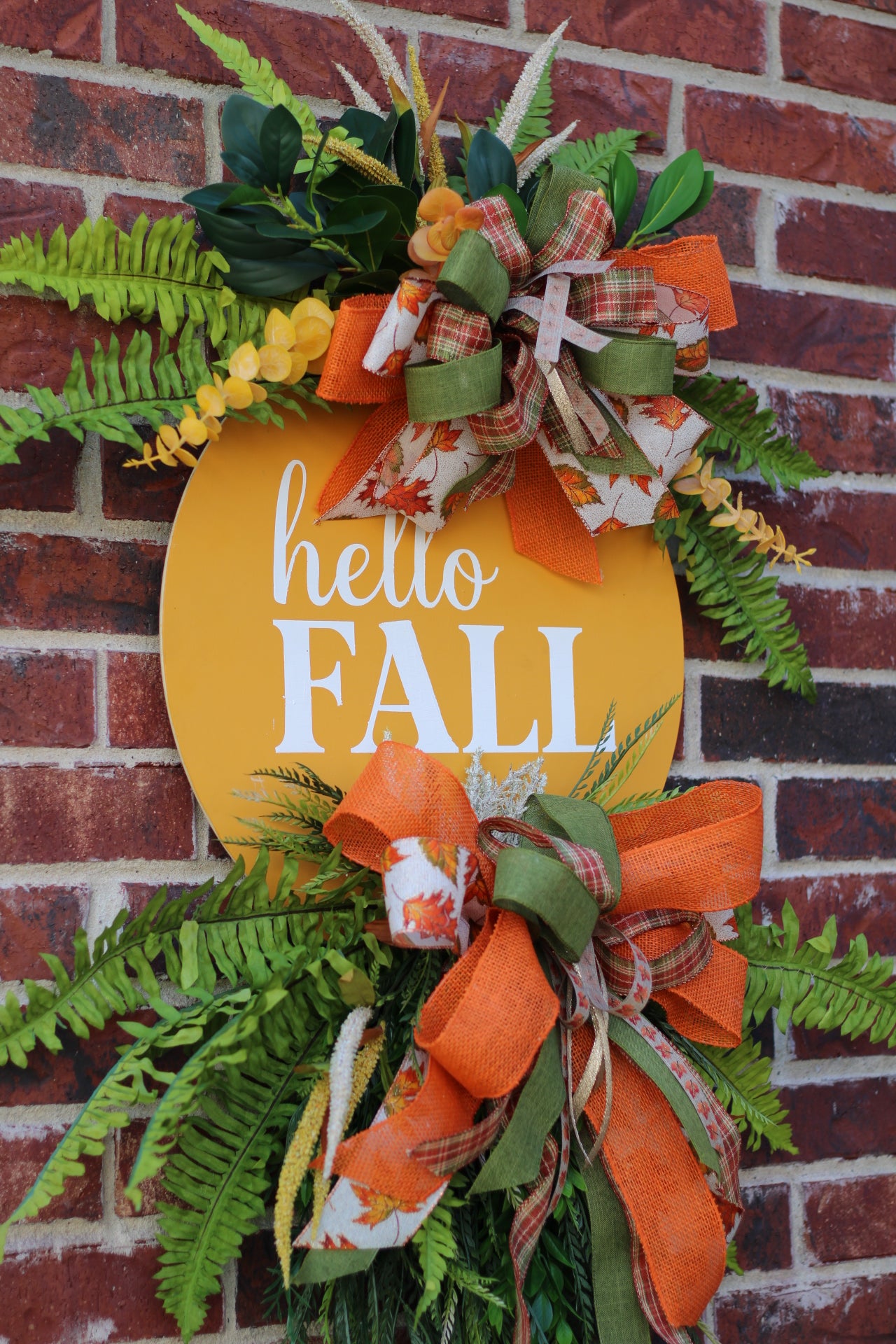 Hello Fall Wreath